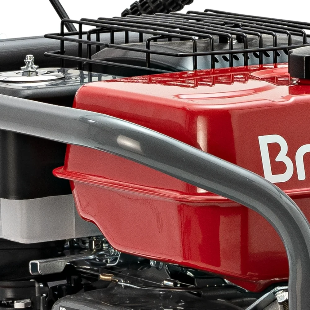 Motocultivador Gasolina BTTG-7.5HP Branco com Roçadeira Frontal Completo