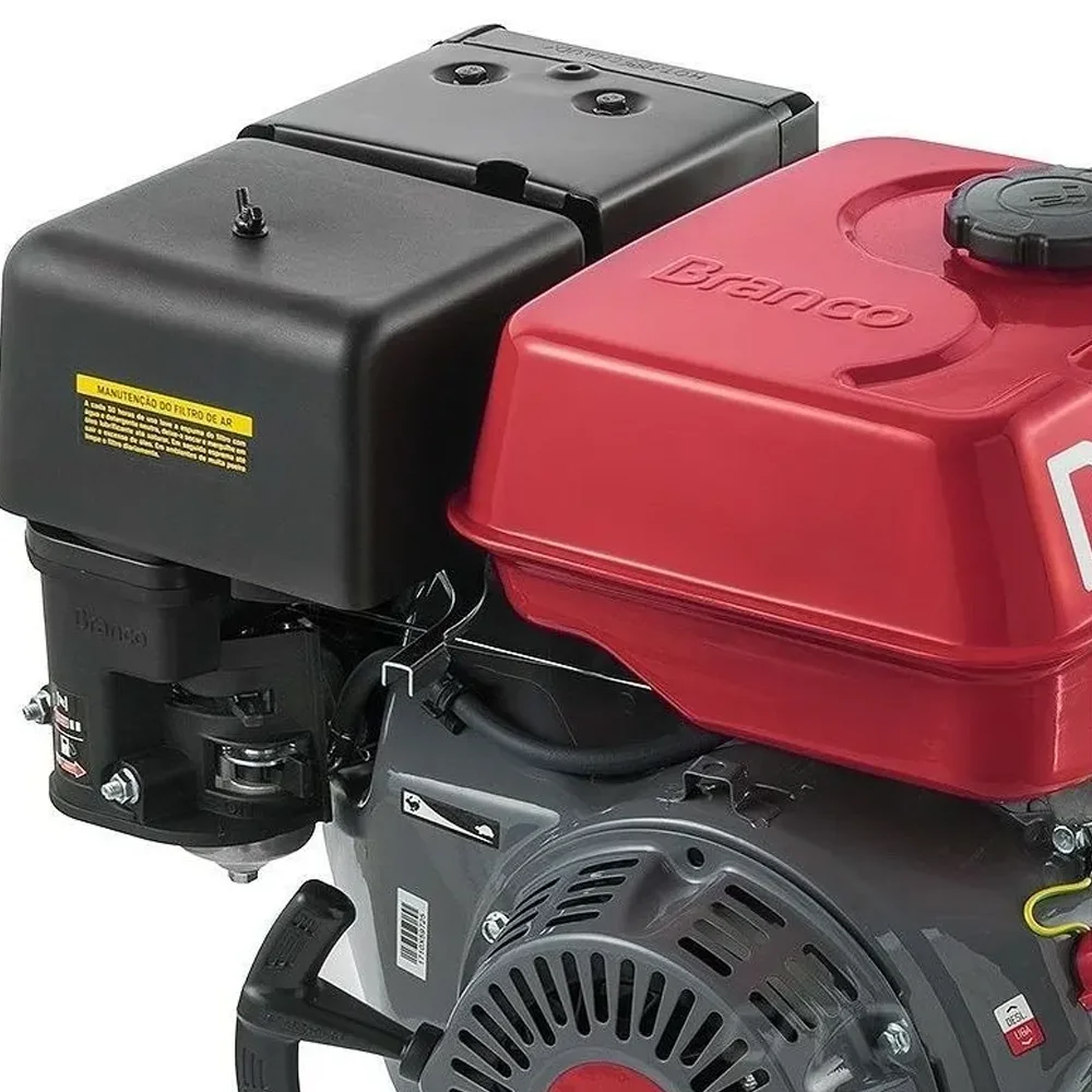 Motor 8.5HP a Gasolina Refrigerado a Ar 4 Tempos - BRANCO - B4T-8.5