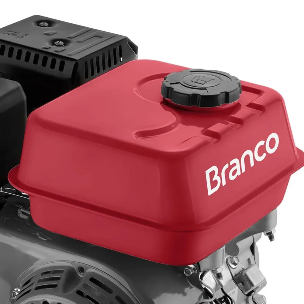 Motor 8.5HP a Gasolina Refrigerado a Ar 4 Tempos - BRANCO - B4T-8.5