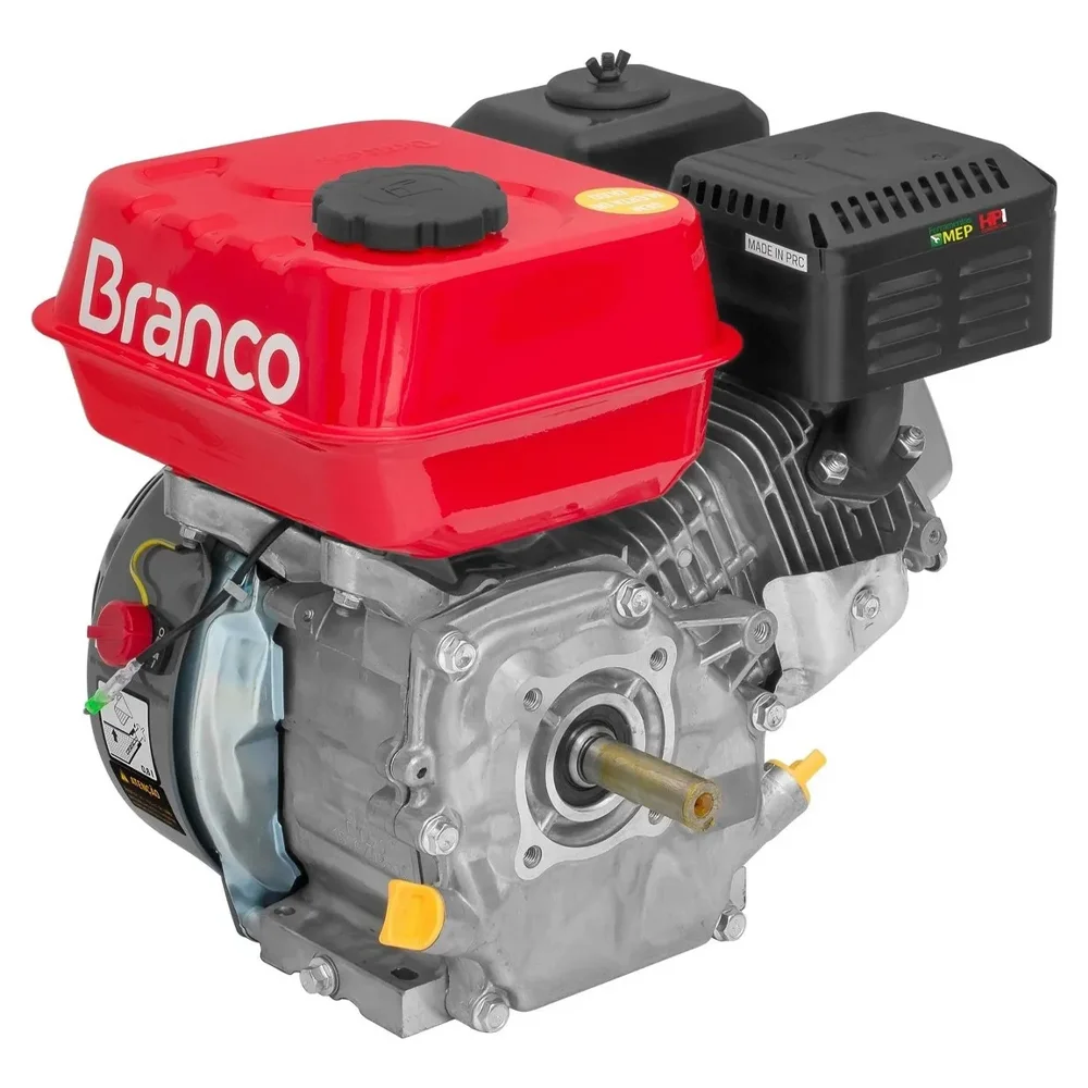 Motor 8.5HP a Gasolina Refrigerado a Ar 4 Tempos - BRANCO - B4T-8.5