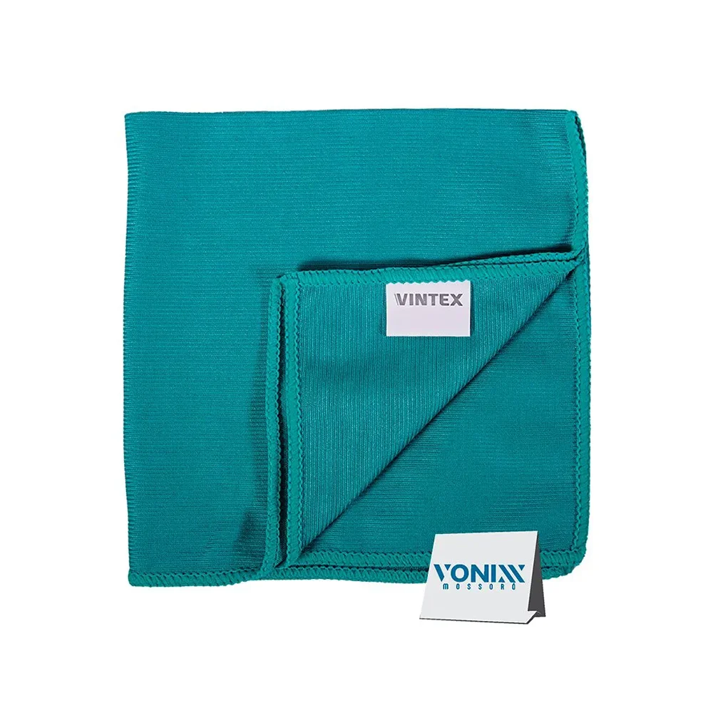 Pano de Microfibra para Vidros Vintex 40×40 cm 220 GSM – Vonixx‑2005111