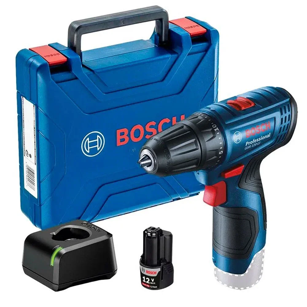 Parafusadeira Furadeira a bateria Bosch GSR 120-LI, 12V - 06019G80E1000-Bosch