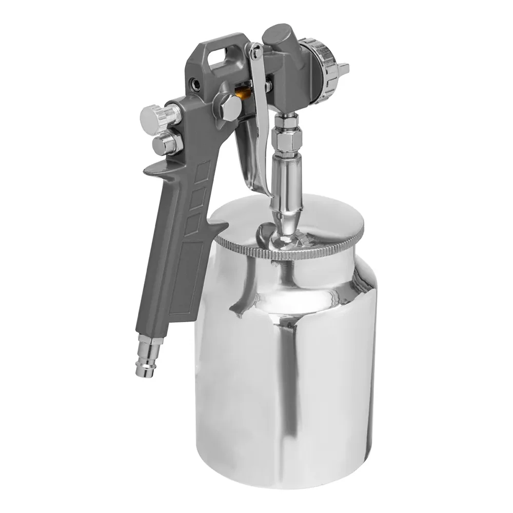 Pistola De Pintura Alta Pressão Bico 1.2, 1.5 E 1.8mm 1000ml - Stels-5731655