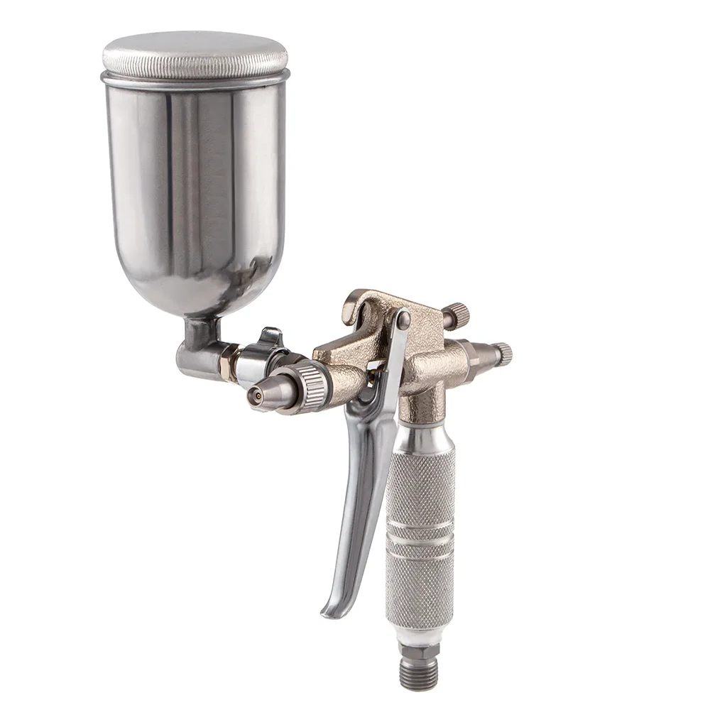 Pistola de Pintura Tanque Alto Bico 0,5 mm Rosca 1/4 pol - Stels-5731855