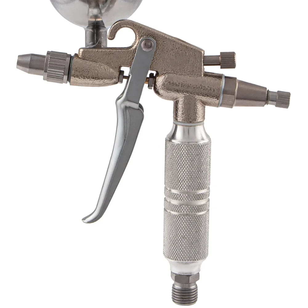 Pistola de Pintura Tanque Alto Bico 0,5 mm Rosca 1/4 pol - Stels-5731855