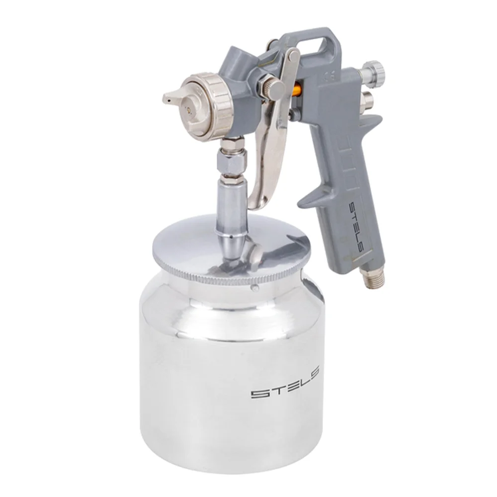 Pistola Pneumática para Pintura com Tanque Baixo 750ml - Stels-5731755