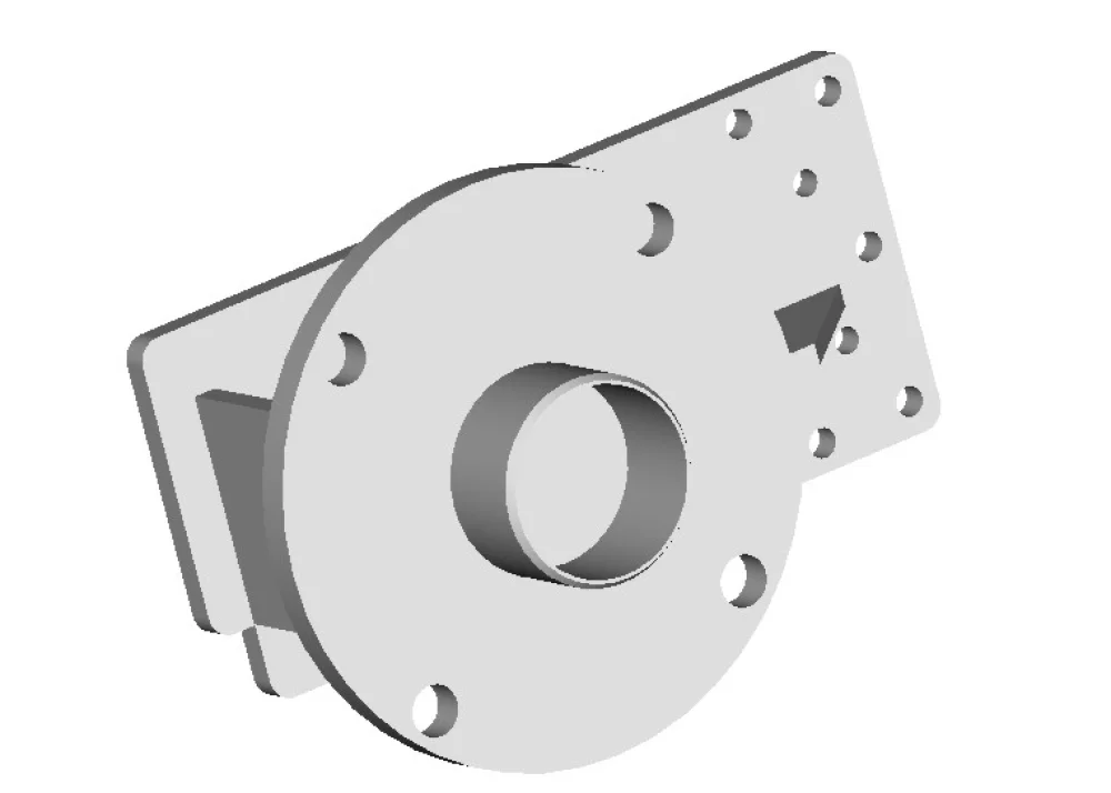 Placa Acessória para Câmbio Scania – Raven-700325