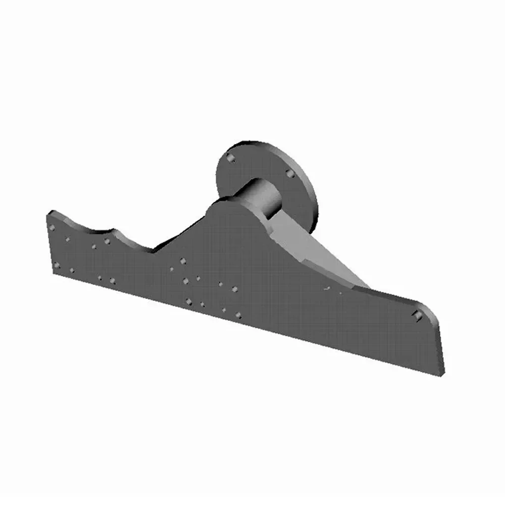 Placa Acessória para Fixar Motores Mercedes-Benz OM-447 e OM-457 Nos Suportes Móveis – Raven-700314