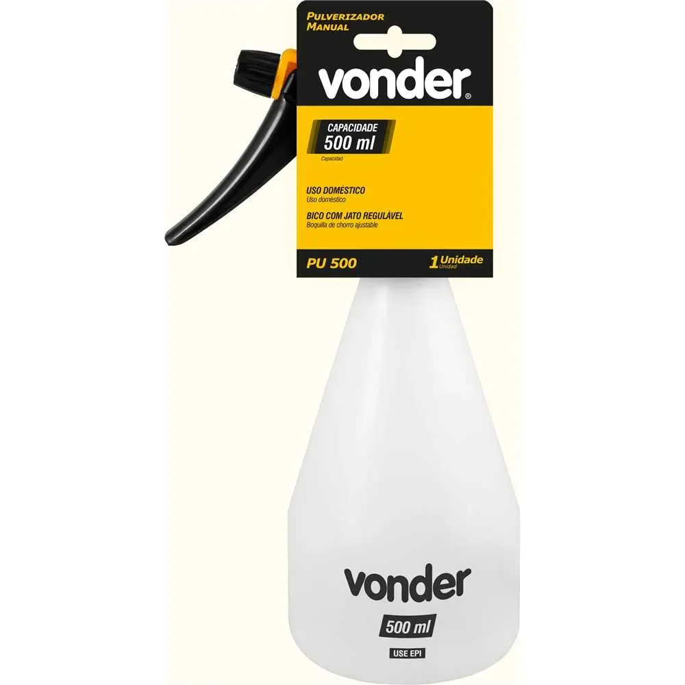 Pulverizador 500 ml PU 500 – Vonder–62.40.000.500