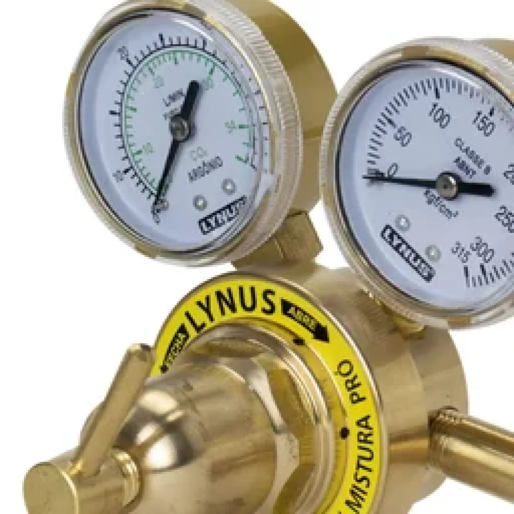 Regulador de Pressão Argônio Pró 315 Kgf/cm2 - LYNUS-15744.2