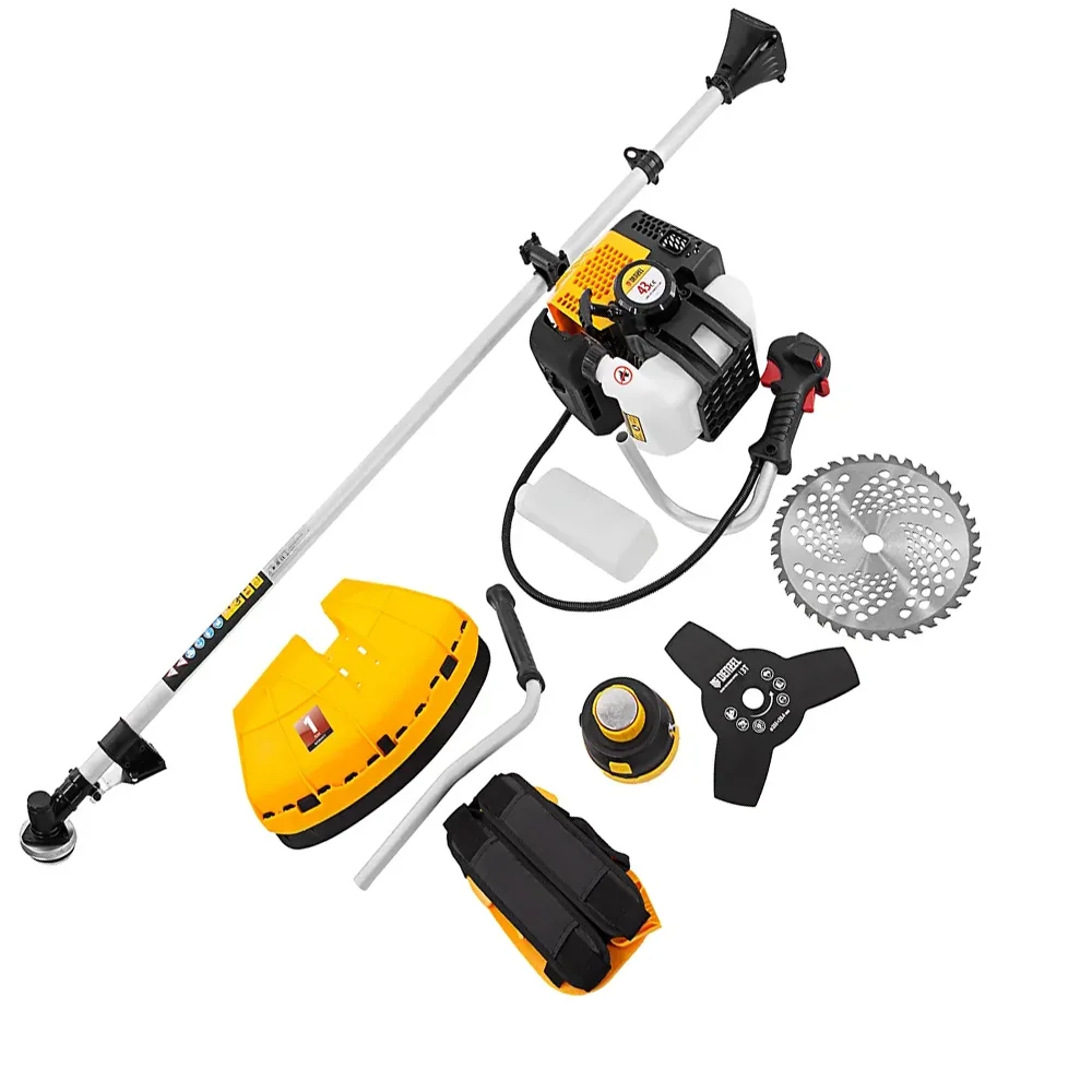 Roçadeira A Gasolina Denzel Dgt430 43cc 2,5Hp - Denzel-DGT-430