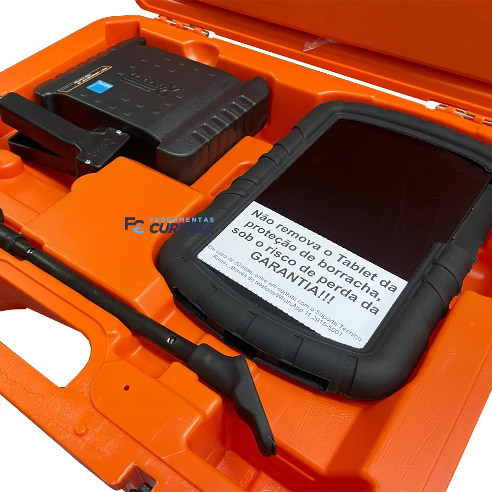 Scanner Automotivo 3 Scope PRO com Tablet + Kit Diesel Leve – 108930 RAVEN 