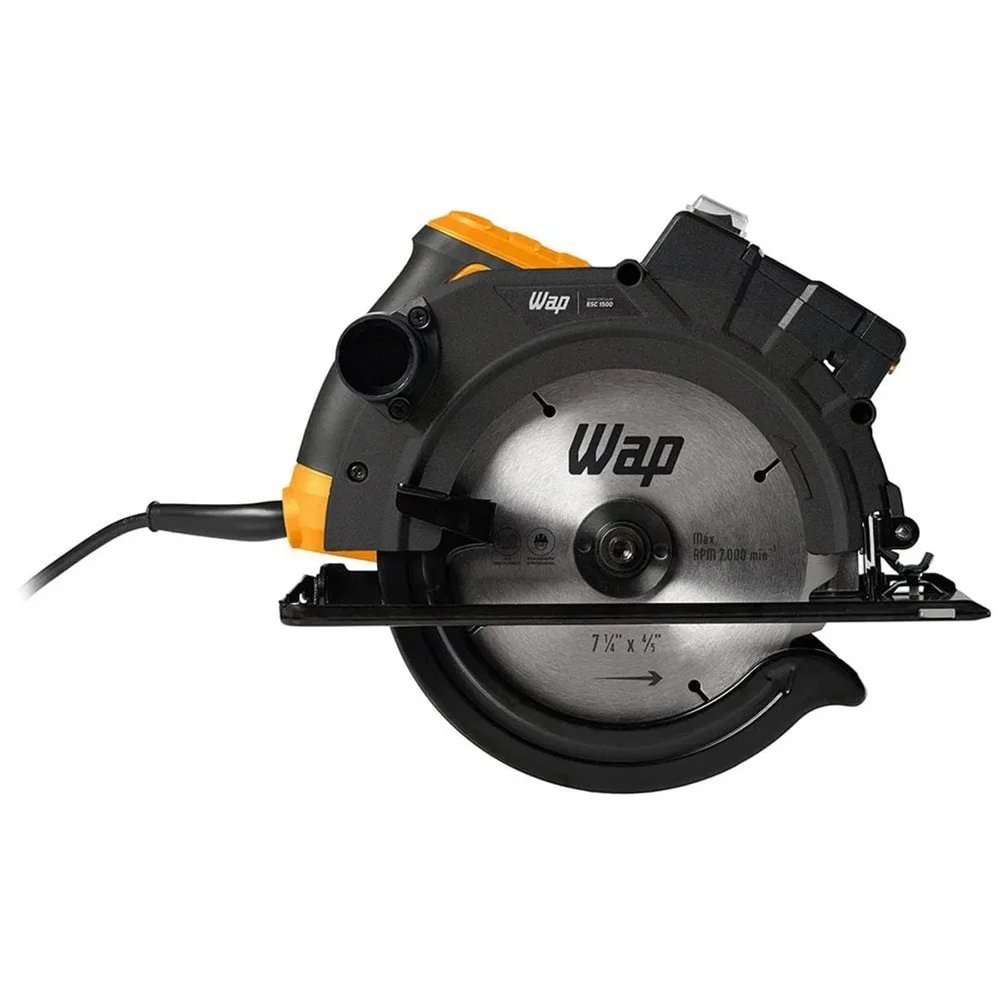 Serra Circular Regulagem de Altura 1500W 220V - WAP - ESC1500