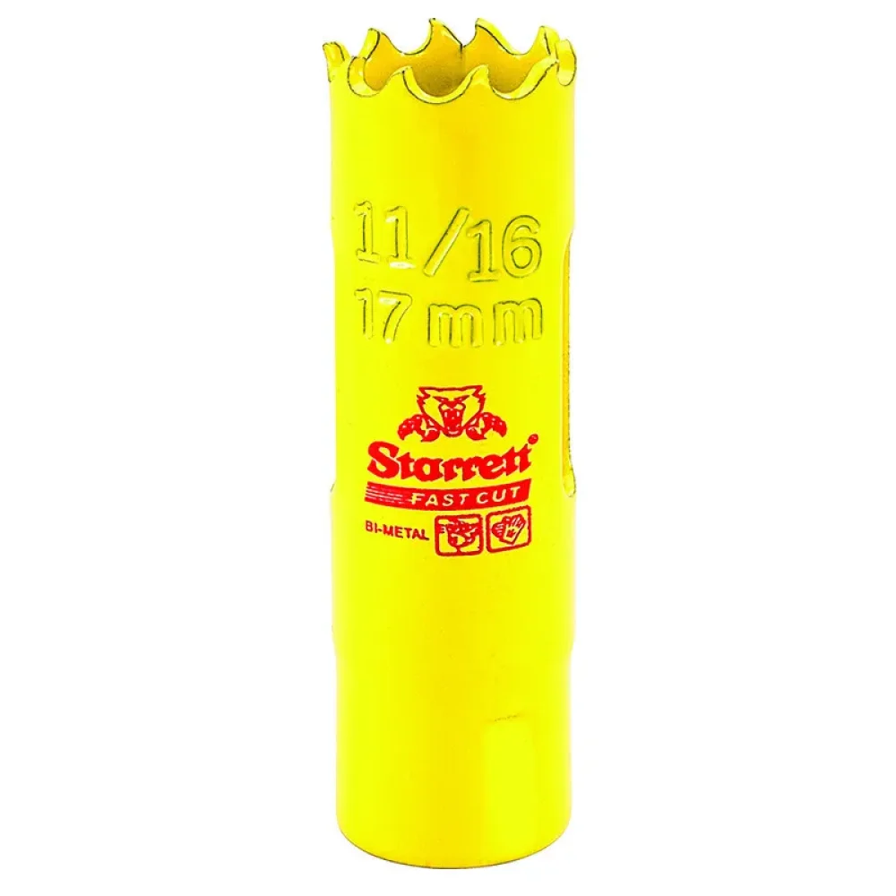 Serra Copo 17mm Fast Cut Bi-Metal – Starrett-FCH1016-G