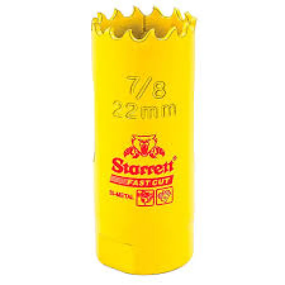 Serra Copo Bi-Metal 22mm Fast Cut – Starrett-FCH0078-G