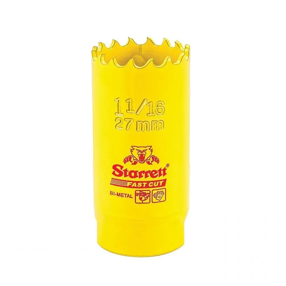 Serra Copo Fast Cut 27mm (1 1/16 pol) – Starrett-FCH0116-G