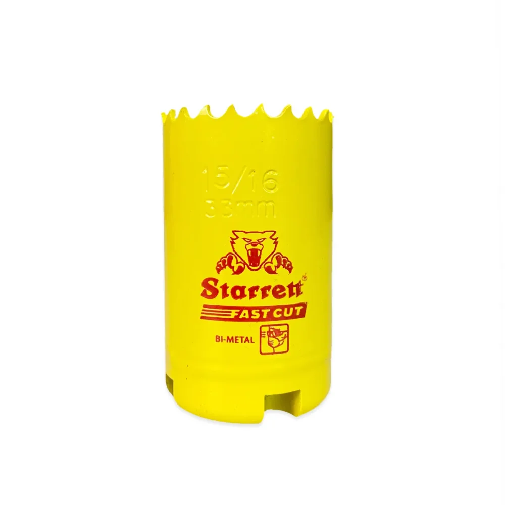 Serra Copo Fast Cut 33 mm (1 5/16 pol) – Starrett-FCH0156-G