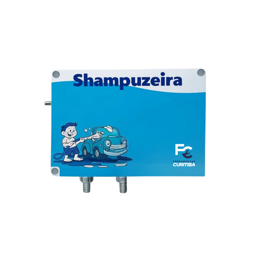 Shampoozeira Pneumática P/ Lava Rápido com Mangueira e Bomba 110/220V