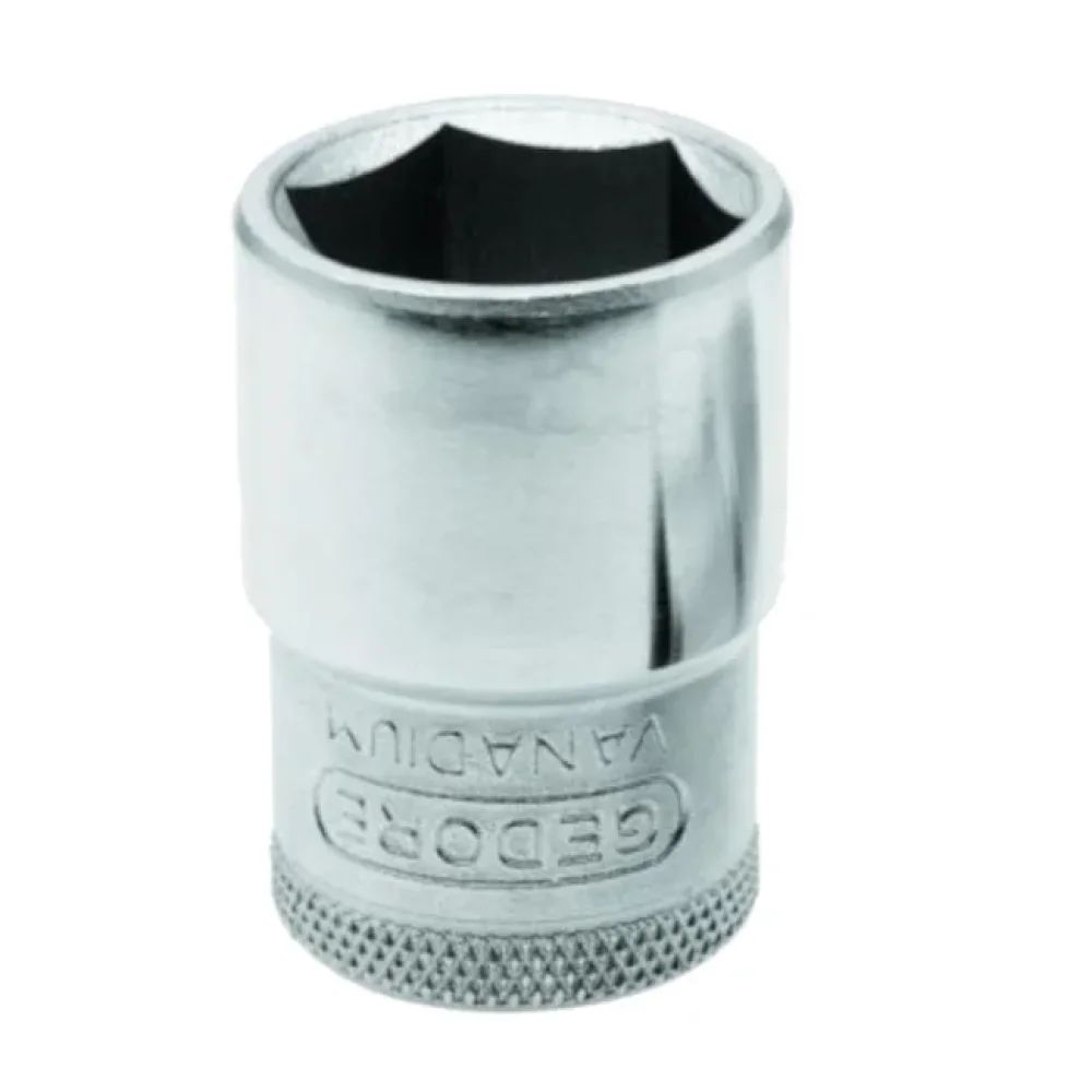 Soquete Sextavado 19mm Encaixe 1/2" – GEDORE-3041001219