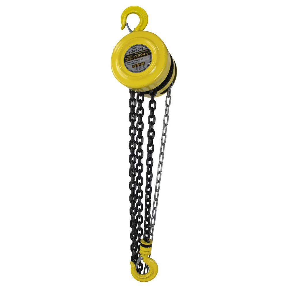 Talha Manual 2T com Corrente 5M - LYNUS-LTM2005 - 00016402.7