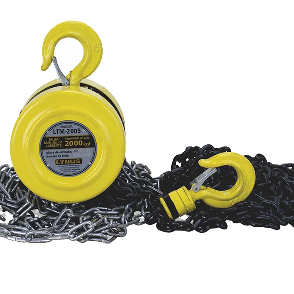 Talha Manual 2T com Corrente 5M - LYNUS-LTM2005 - 00016402.7