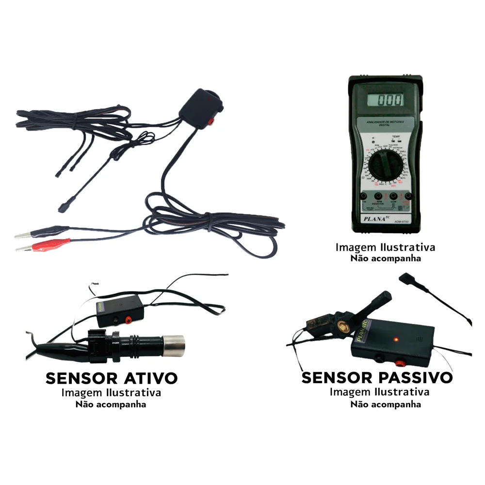 Teste de Sensores Passivo/Ativo TSPA-300 - PLANATC