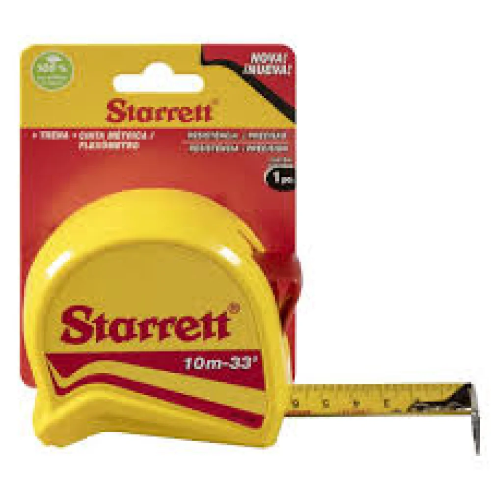 Trena de Bolso 10 Metros – Starrett-DTS1-10ME