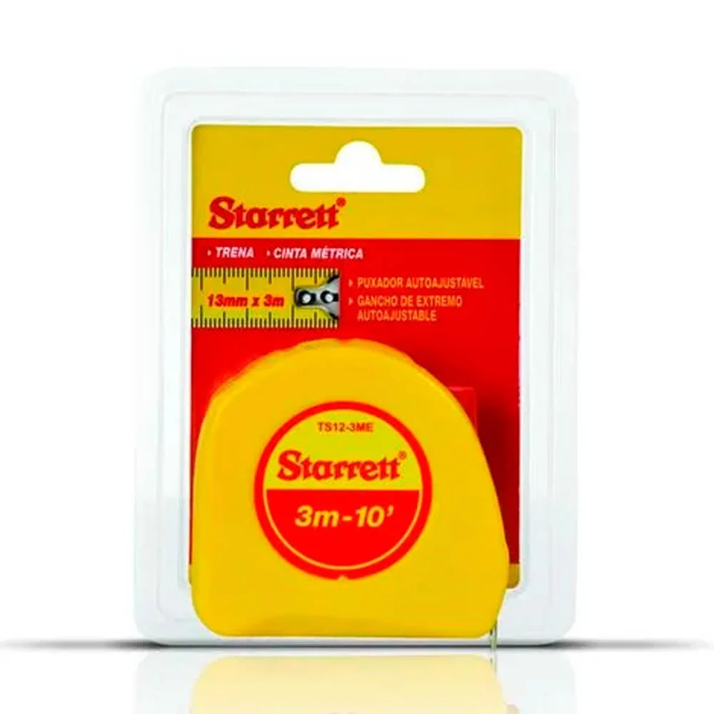 Trena de Bolso 3 Metros – Starrett-DTS12-3ME