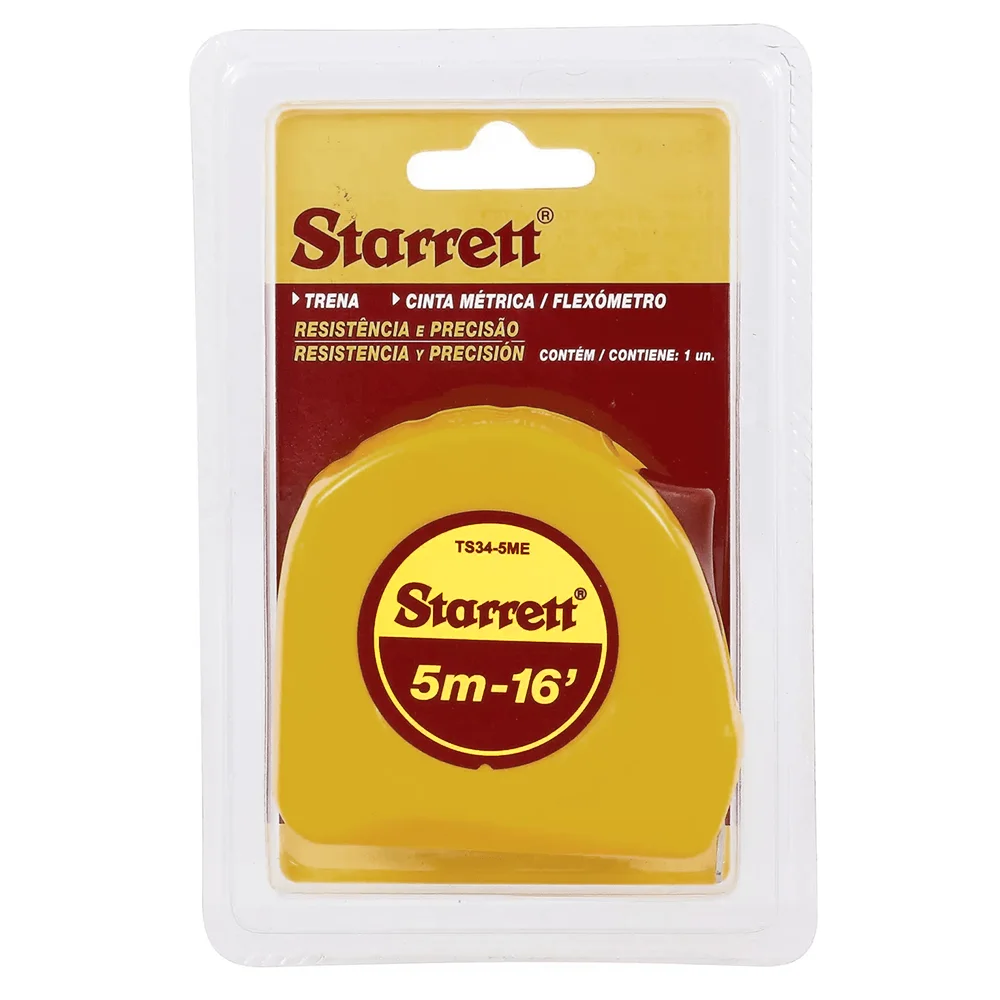 Trena de Bolso 5 Metros – Starrett-DTS34-5ME