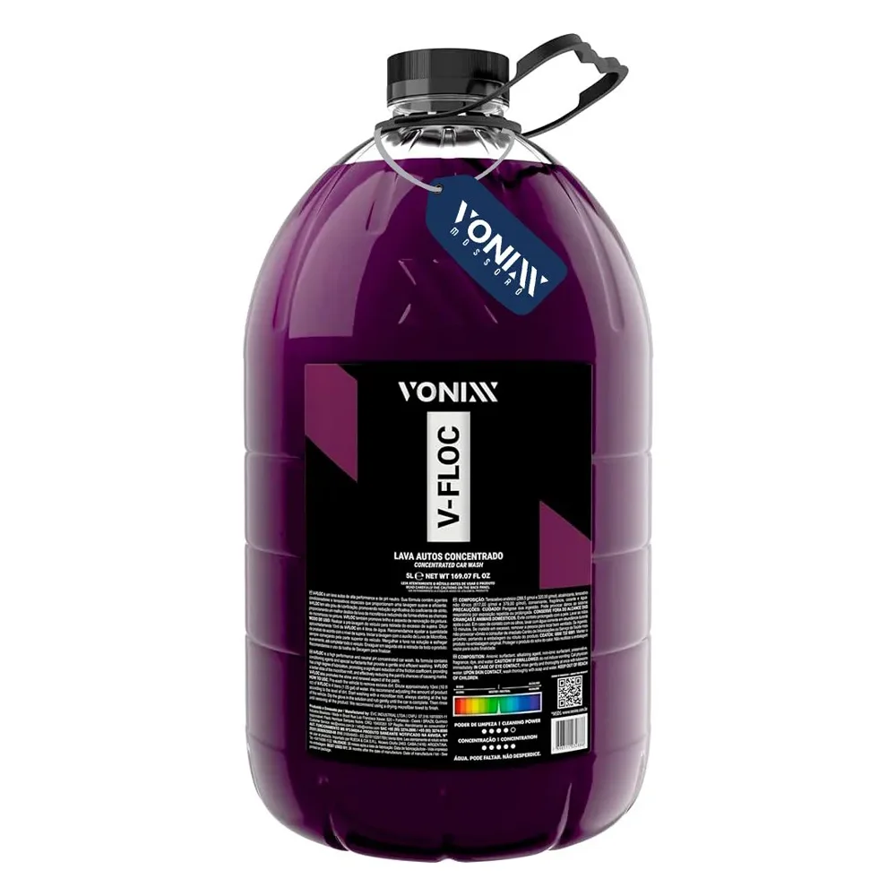 V Floc 5L Lava Autos Super Concentrado – Vonixx-2008049