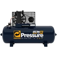 Compressor de Ar 20 PCM 175Lbs 200L 220/380V Storm 600 - Pressure-Heavy Duty