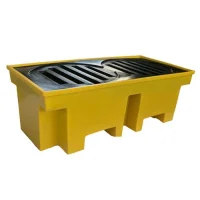 Bacia Pallet de Contenção 200L para 2 Tambores