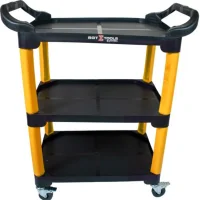 Carrinho de Ferramentas 3 Bandejas Amarelo - Sigmatools-0699990061