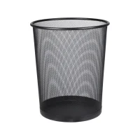 Cesto de Lixo Redondo Aço Perfurado Kala