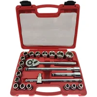 Jogo Soquete Encaixe 1/2 Sextavado 22 Pcs - Vipindustrial-904792