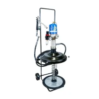 Propulsora Pneumática de Graxa para Balde 20Kg com Carrinho - 11030-G5 BOZZA