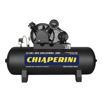 Compressor de ar alta pressão 20 pcm 250 litros - CJ 20+ APV 250L - Chiaperini-15089
