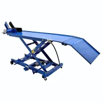 Elevador Rampa Hidropneumático com Rodas para Motos 350KG Bremen-8820