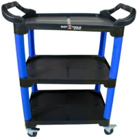 Carrinho de Ferramentas 3 Bandejas Azul- Sigmatools-0699990062