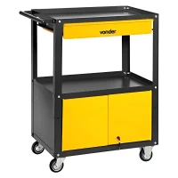 Carro para ferramentas, desmontável, semifechado, com 1 gaveta - VONDER-VD 2018