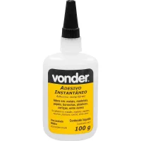 Adesivo Instantâneo Cianoacrilato 100g – VONDER-1662100000