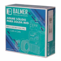 Arame Para Solda MIG 1,0MM 15Kg- BALMER - AWS-70S-6 - 30005906