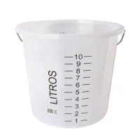 Balde Graduado de Polietileno 1L a 10L - Bremen