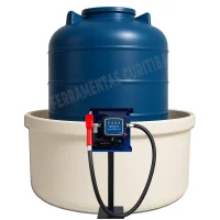 Bomba de Abastecimento 220V Diesel com Tanque de 5000 Litros e Pallet de Contenção.