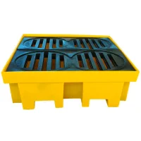 Bacia de Contenção 4 Tambor 150 Litros com Tampa Removível - Bremen