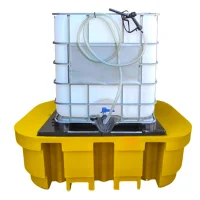 Kit para Abastecimento por Gravidade com Bacia de Contenção 1000L