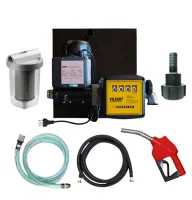 Kit Bomba de Abastecimento para Óleo Diesel 220V, 60 L/Min com Filtro, Bico Automático e Adaptador - Vilubri 1206