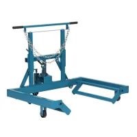 Macaco Hidráulico para Retirar Rodado Duplo com Roda de Ferro para 600KG - MARCON-4112