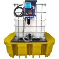 Kit Bomba de Abastecimento de Óleo Diesel 220V, Vazão 60 L/Min C/ Filtro e Bacia Pallet de Contenção 1000L - Bremen