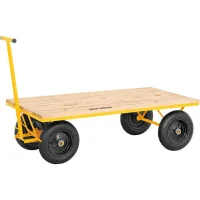 Carrinho plataforma de madeira 600KG - Vonder-6160010100